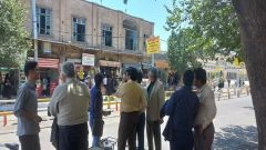 آغاز ساماندهی چهارراه بازار قم