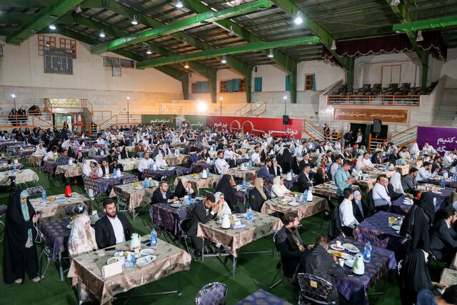 مراسم جشن ازدواج دانشجویی در قم