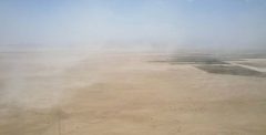 «سراجه» کانون اصلی گرد و غبارهای قم است