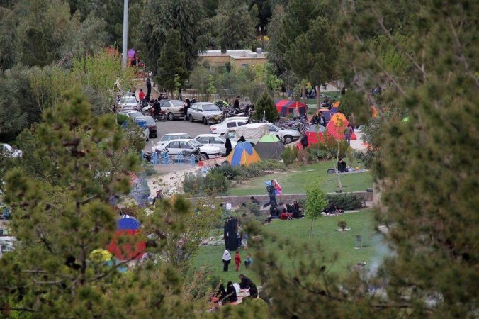 اسکان ۱۰۱ هزار زائر و مسافر نوروزی در بوستان‌های قم