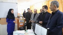 بازدید از نحوه خدمات رسانی به زائران و مسافران نوروزی