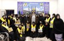 حضور خانواده فرماندهان شهید حزب الله لبنان در حرم حضرت معصومه(س)