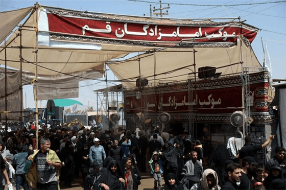 برپایی ۷ موکب اربعین در جوار بقاع متبرکه شاخص قم