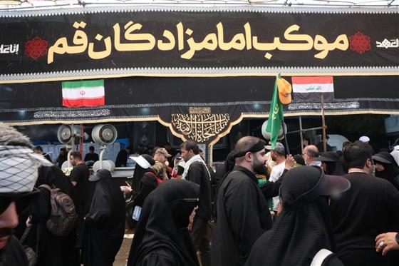 توزیع ۳۶۶ هزار پرس غذای اصلی و میان وعده توسط موکب امامزادگان قم در سامرا