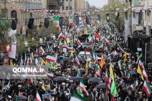 حماسه مردم قم در روز جهانی قدس