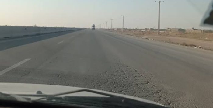 گلایه رانندگان از نابسامانی محور قم–جعفریه